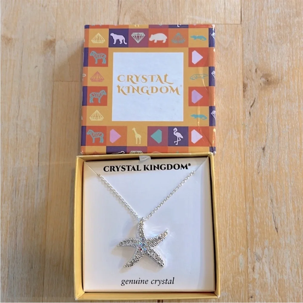 Crystal Kingdom Starfish Necklace